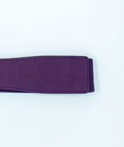 Ceinture unie avec boucle "CD" - violet