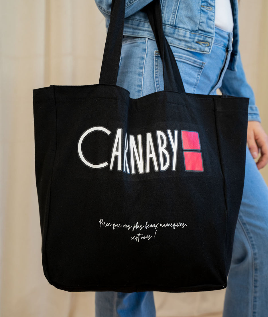 Tote Bag noir Carnaby