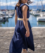 Combinaison ample Line marine dos