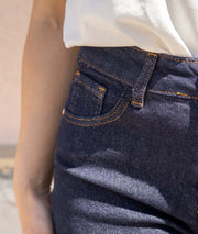 Short en denim brut Kalo détail poche