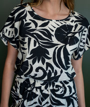 T-shirt fluide d'ensemble détails