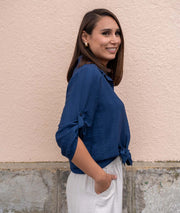Chemise fluide Nona marine coté