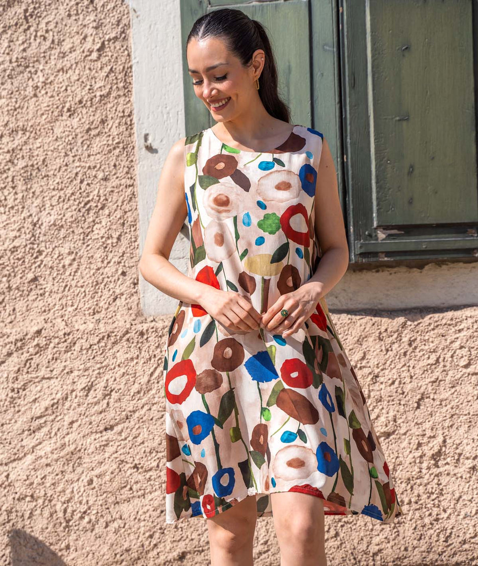 Robe courte Lico face
