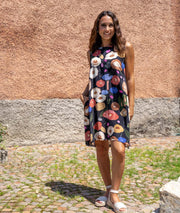Robe courte Lico noir face