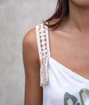 Robe longue motif sauvage Tigrou détails