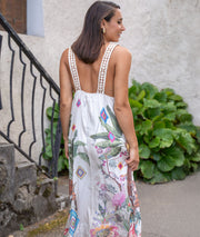 Robe longue motif sauvage Tigrou dos