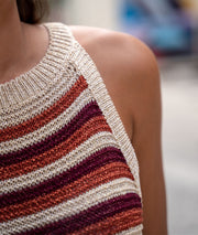 Débardeur en maille Lira détail épaule