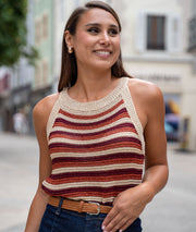 Débardeur en maille Lira face avant