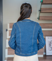 Veste en jean Relle face arrière