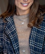 Veste en tweed Theodor - marine