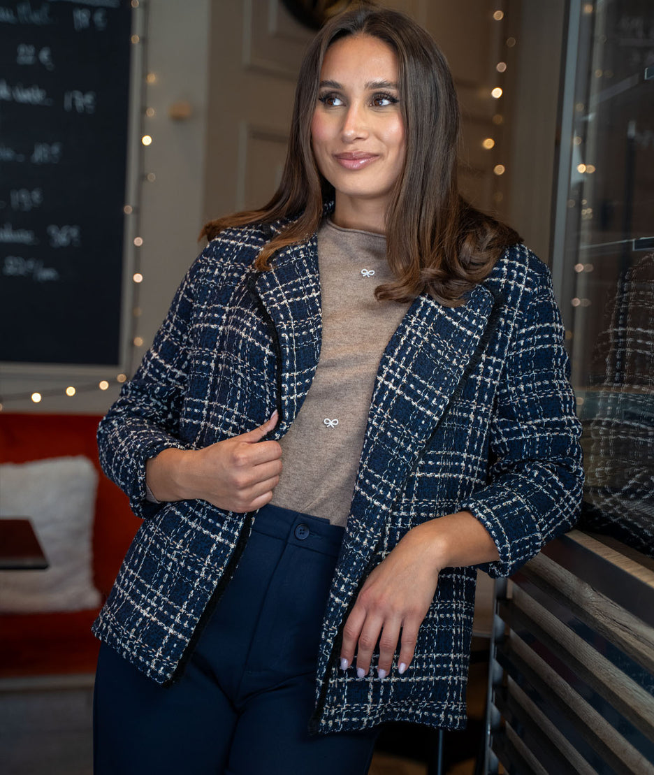 Veste en tweed Theodor face avant