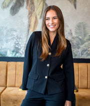 Veste blazer Louise noir face