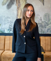 Veste blazer Louise noir face