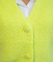 Gilet sans manches Fluo jaune détails