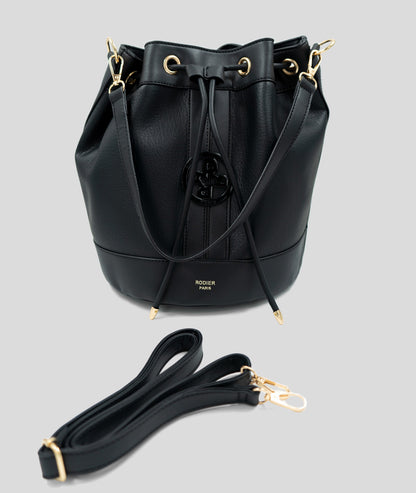 Sac sceau Opaline noir face