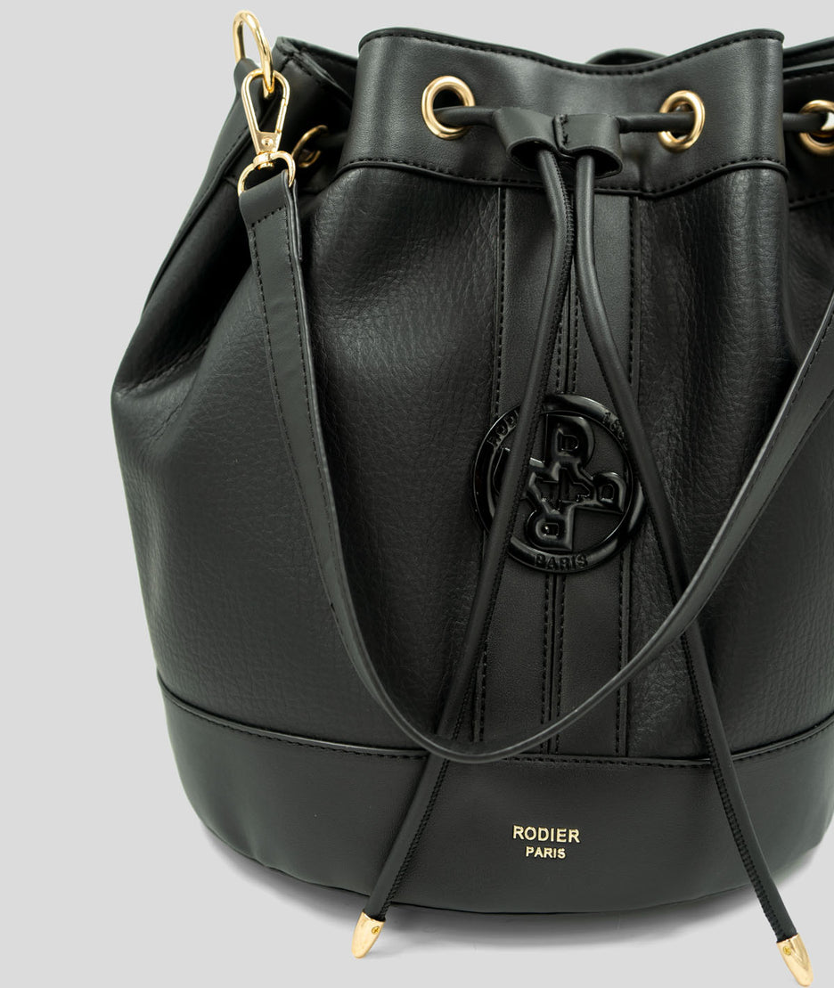 Sac sceau Opaline noir face