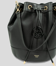 Sac sceau Opaline noir face