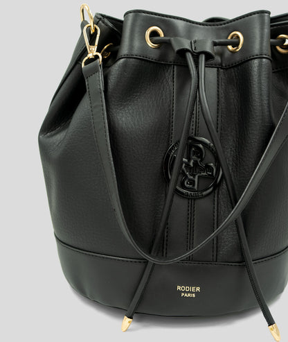 Sac sceau Opaline noir face