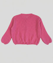 Gilet en maille Many rose dos