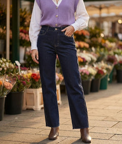 Jean brut détail vague Antonia face