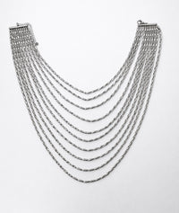 Collier Charlotte à rangs multiples - jaune