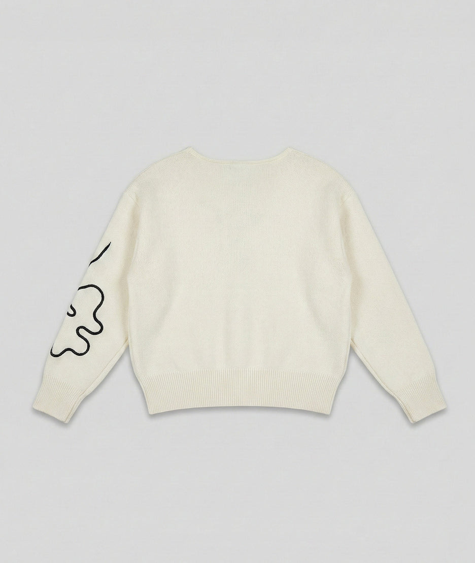 Gilet manches longues Fiora dos