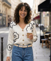 Gilet manches longues Fiora face