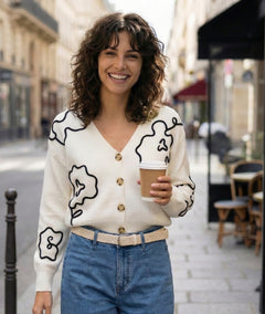 Gilet manches longues Fiora face