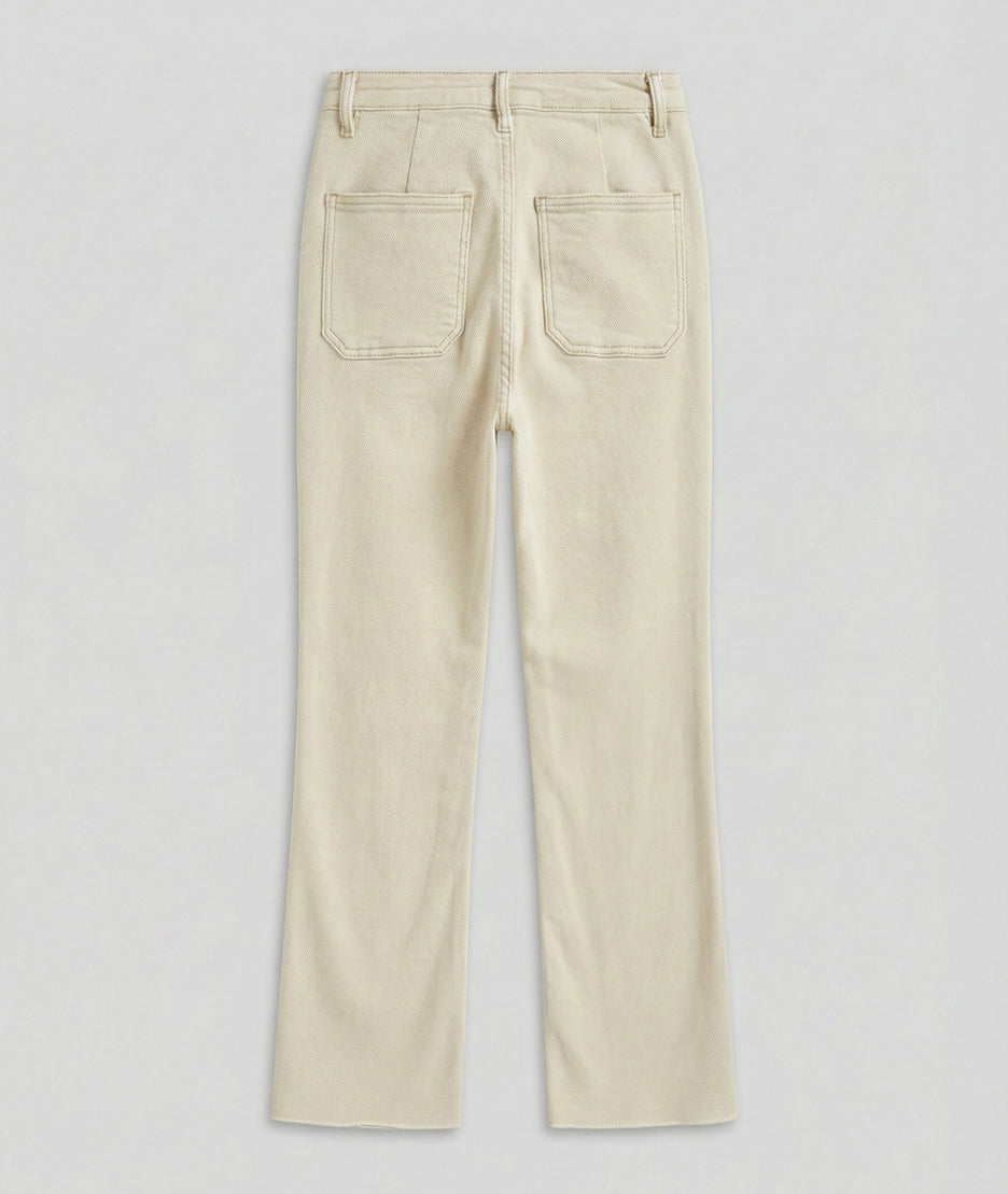 Jean flare taille haute Fomy arrière