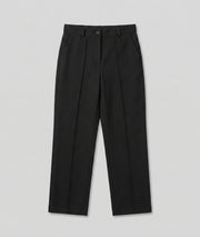 Pantalon habillé avec surpiqûres Virginia - noir