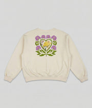 Pull broderie "Joie de vivre" Panthera arrière