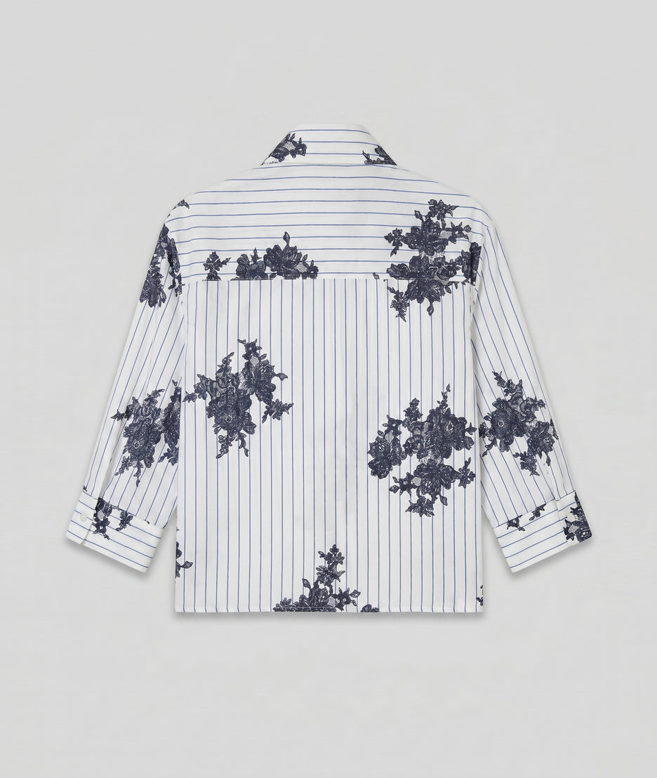 Chemise Alexandra bleue dos — marque Carnaby