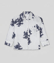 Chemise Alexandra bleue face — marque Carnaby