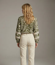Chemise Irma broderies ajourées dos