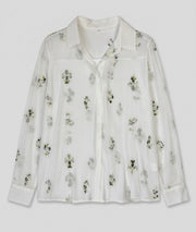 chemise fluide broderies femme Isis face