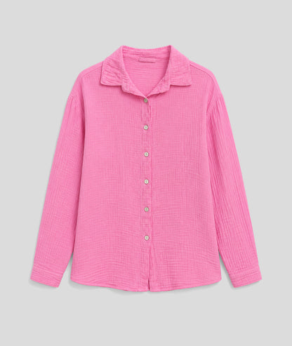 Chemise Ludivine rose face — marque Carnaby