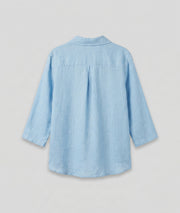 Chemise Mona turquoise arrière - marque Carnaby