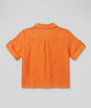 Chemise Nolane orange dos — marque Carnaby