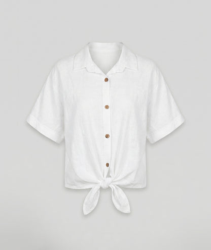 Chemise Vanessa blanche face — marque Carnaby