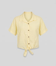 Chemise Vanessa jaune face — marque Carnaby