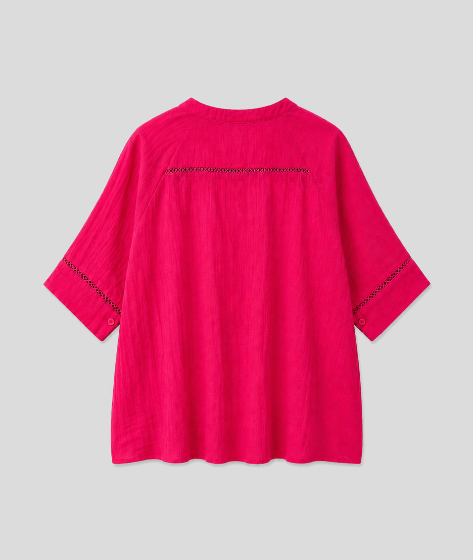 Chemise Ysi fuchsia dos — marque Carnaby