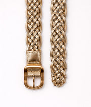 Ceinture tressée dorée Cendrillon face