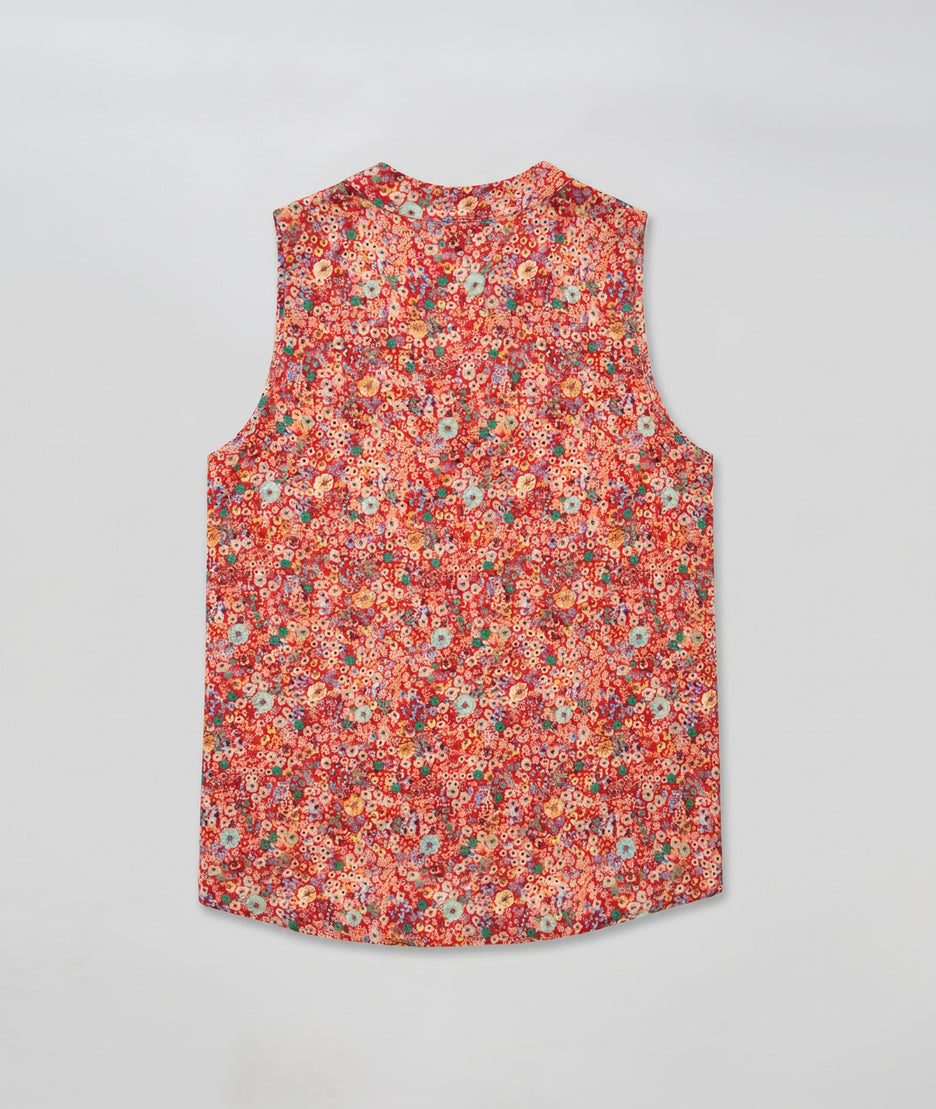 Débardeur Lifli motif fleuri dos — marque Carnaby