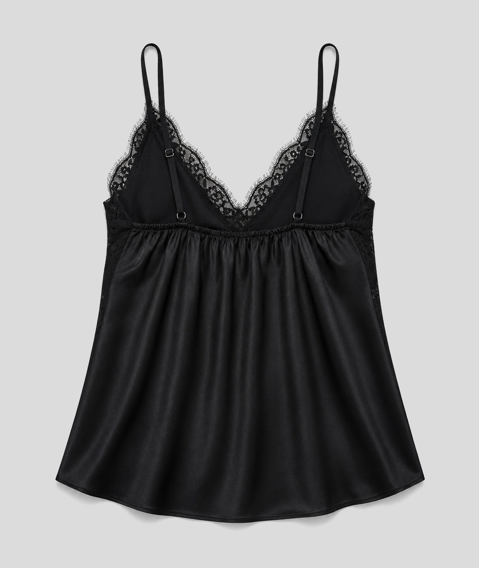 Débardeur Louanne noir dos — marque Carnaby