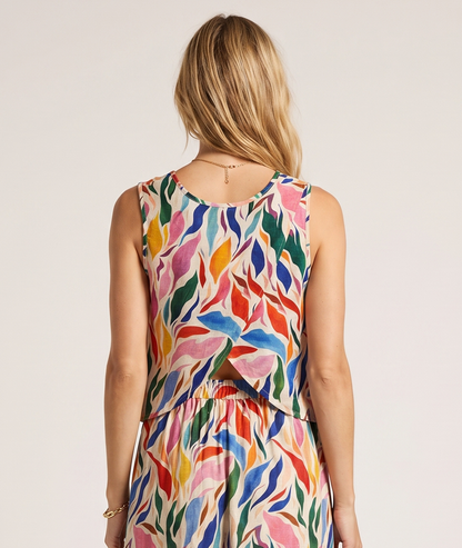 Jupe midi Rainbow multi dos — marque Carnaby