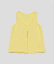 Débardeur Star jaune face — marque Carnaby