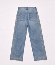 Jean Arabesq à broderie - jean