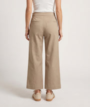 Jean Flabo coupe jupe culotte - taupe