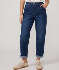 Jean coupe mum taille haute - jean