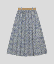 Jupe longue Flory - bleu